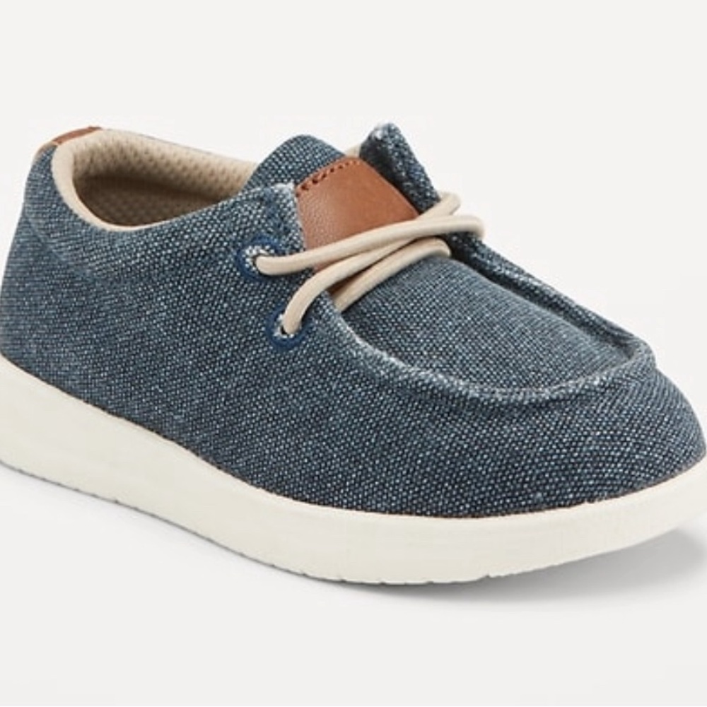 Slip on deck shoes for toddler boys size 6